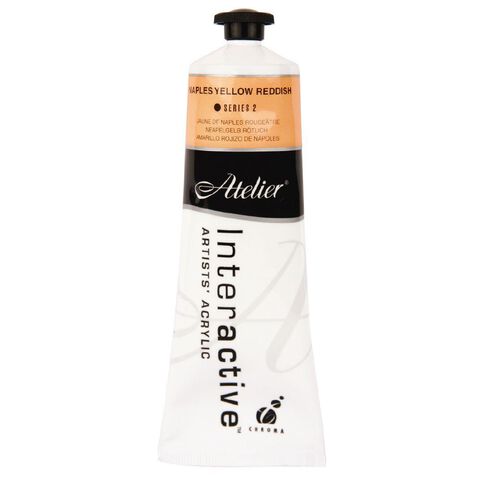 Atelier S2 Acrylic Paint Naples Yellow Reddish 80ml