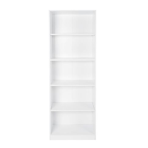 Living & Co Mason Bookcase 5 Tier White