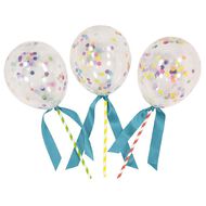 Artwrap Party Cake Topper Mini Balloon Confetti 3 Pack