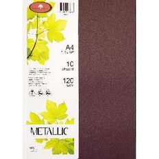 Direct Paper Metallic Paper 120gsm Ruby A4 10 Pack