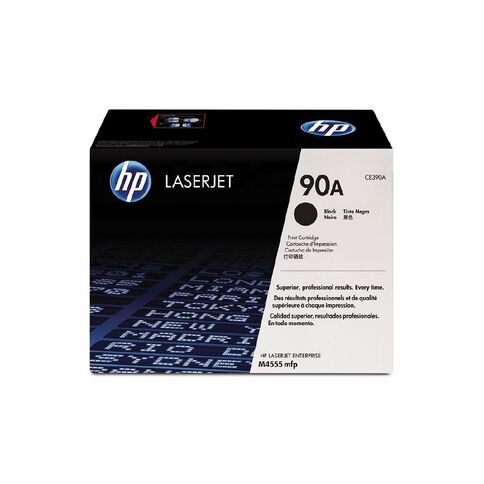 HP 90A Black Original LaserJet Toner Cartridge (10000 Pages)