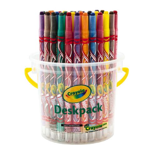 Crayola Twistable Crayons Deskpack 32 Pack Assorted