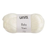 Uniti 4-ply Baby Acrylic Yarn Cream 50g