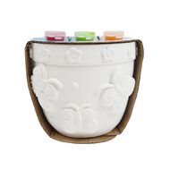 Kookie Paint Your Own Flower Pot