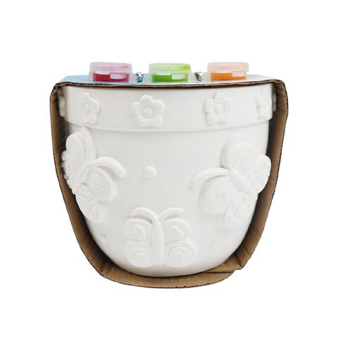 Kookie Paint Your Own Flower Pot