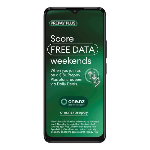 One NZ Smart M26 4G Locked with One NZ SIM Black