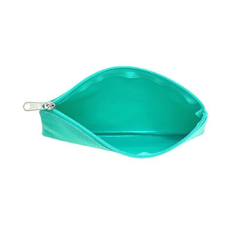 WS Colour Pop Flat Pencil Case Green