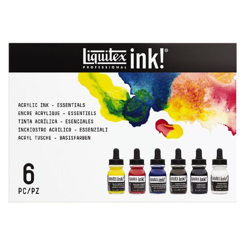 Liquitex Ink 6 x 30ml Set Classic Multi-Coloured