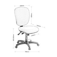Arena 3 Lever Highback Ergonomic Chair Atlantic