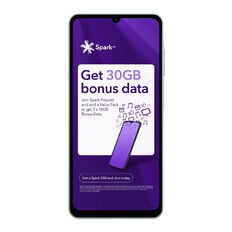 Samsung Galaxy A06 5G with Spark and Skinny Sim Light Green