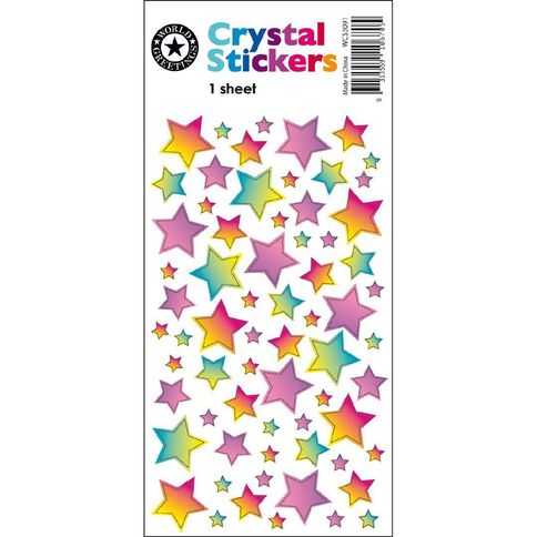 World Greeting Stickers 72 Piece Assorted