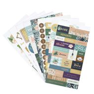 Uniti Floral Mini Sticker Book 18 Sheets