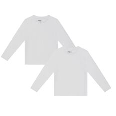 Young Original Kids' Plain Long Sleeve Tee 2 Pack