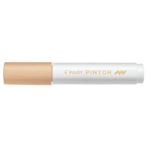 Pilot Pintor Marker Bullet Pale Medium 4.5mm Tip Orange