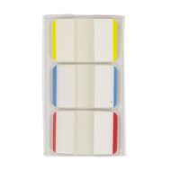 WS Coloured Sticky Tabs 25mm x 38mm 22 Sheet 3 Pack Assorted