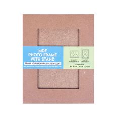 Mdf Base 5.5mm Photo Frame 3 X 4.5in With Stand 1pc Little Bird
