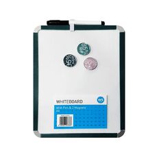 WS Whiteboard With Pen & 2 Magnets A4