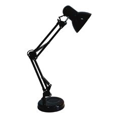 Living & Co Pierre Desk Lamp E27 25W Black