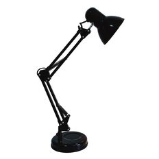 Living & Co Pierre Desk Lamp E27 25w Black