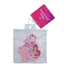 Disney Princess Erasers 3 Pack