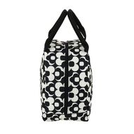 Living & Co Lunch Bag with Lunch Box 3 Piece Set Floral Black