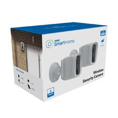 Laser Smart Home Outdoor Security Camera-Twin Pack