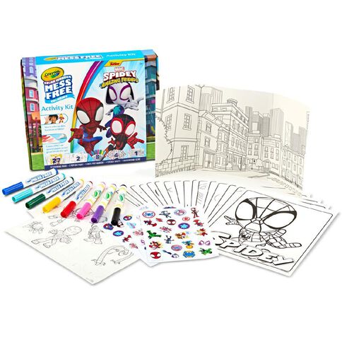 Crayola Mess Free Spidey & Friends Activity Kit
