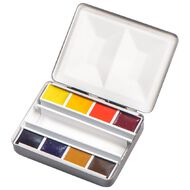 BLOCKX Watercolour Half Pan Bijou Box 8 Set