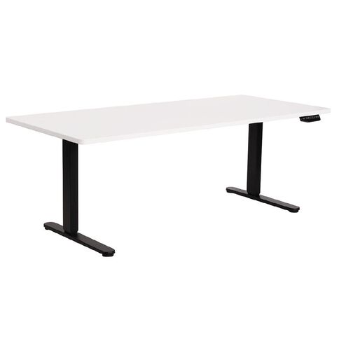 Workspace Office Brand Height Adjustable Desk 1800 White