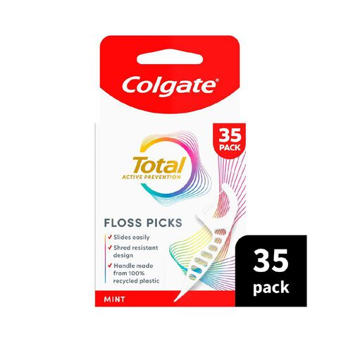 Colgate Total Floss Pick 35 Pack