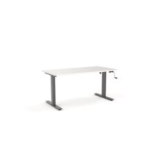 Agile Height Adjustable Desk 1500 White/Black