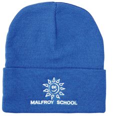 Schooltex Malfroy Beanie with Embroidery