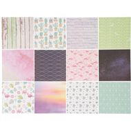 Uniti Flamingo Designer Paper 6in x 6in 24 Sheets