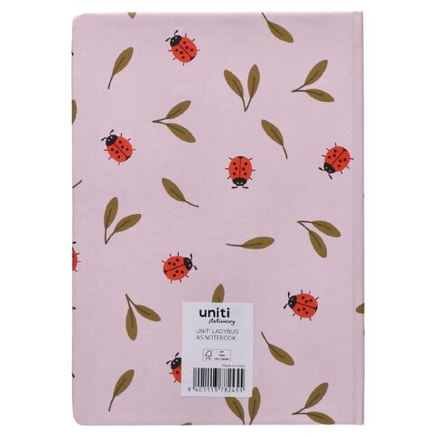Uniti Stationery Ladybug A5 Notebook