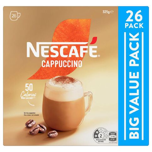 Nescafe Cafe Menu Cappuccino 26 Pack