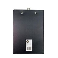 WS Clipboard Double PVC Black A5