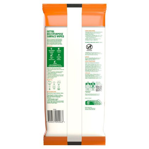 Dettol Fusion Multipurpose Wipes Tropical Burst 110s