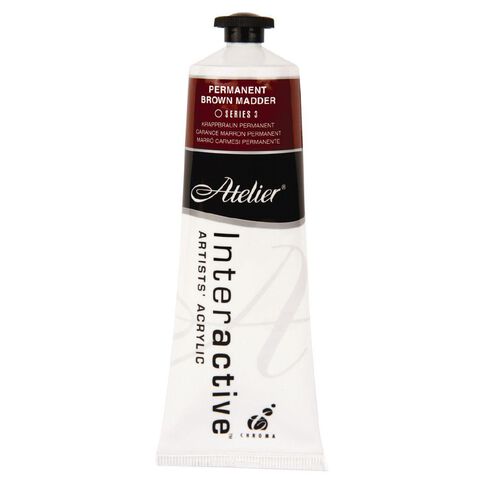 Atelier S3 Acrylic Paint Permanent Madder Brown