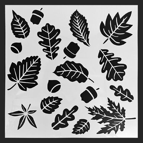 Uniti Stencils Nature 4 Set 12 inch