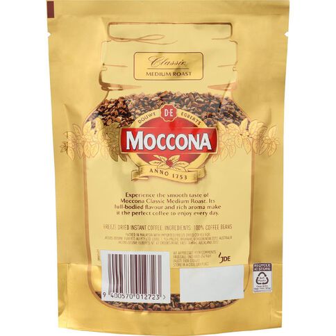Moccona Classic Medium Roast Freeze Dried Refill 90g