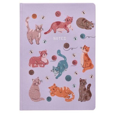 Uniti Stationery Cats Notebook A5