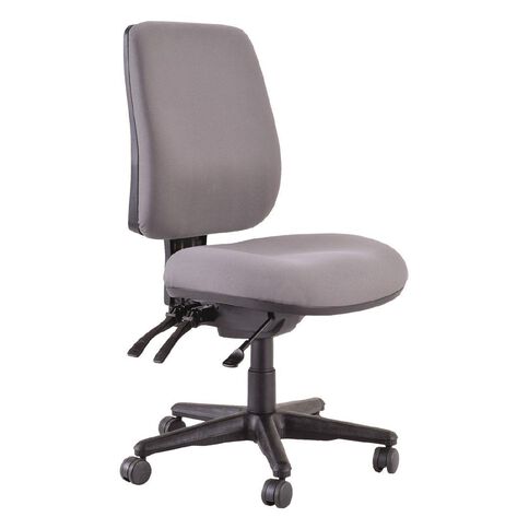 Buro Seating Roma 3 Lever Highback Chair Charcoal