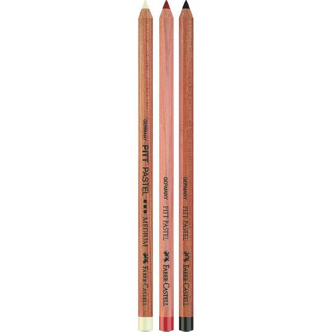 Faber-Castell Pitt Pastel Pencils 3 Pack