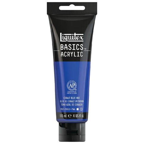 Liquitex Basics Acrylic 118ml Cobalt Blue Hue