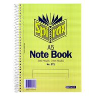 Spirax Spiral Carboard Notebook 300 Page A5