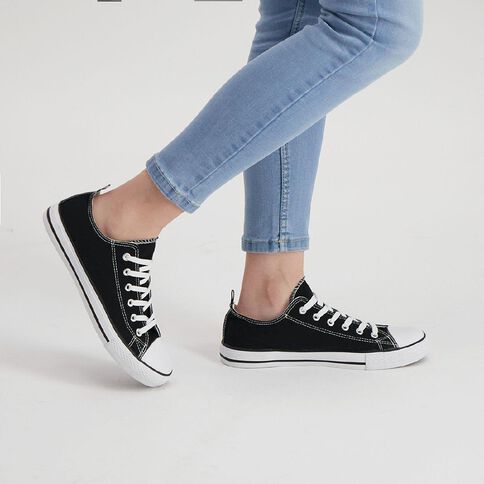 H&H Women's Polly Low Top Canvas Sneakers
