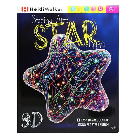 Heidi Walker string Art Star Light 3d Kit