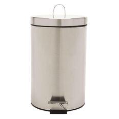 Living & Co Pedal Bin Stainless Steel 12L