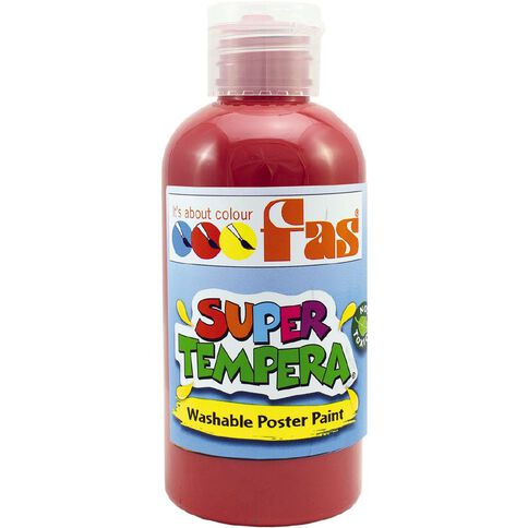 FAS Paint Super Tempera 250ml Burgundy