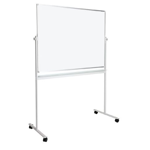 Litewyte Value Pivoting Mobile Whiteboard 900x1200mm